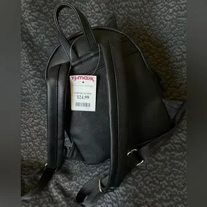 BNWT TIK TOK FAMOUS VIRAL MAD ENGINE WITCH BLACK CAT BACKPACK ?‍⬛? Mad Engine Witch Wiccan Black Cat Mini Backpack Halloween  main image 3